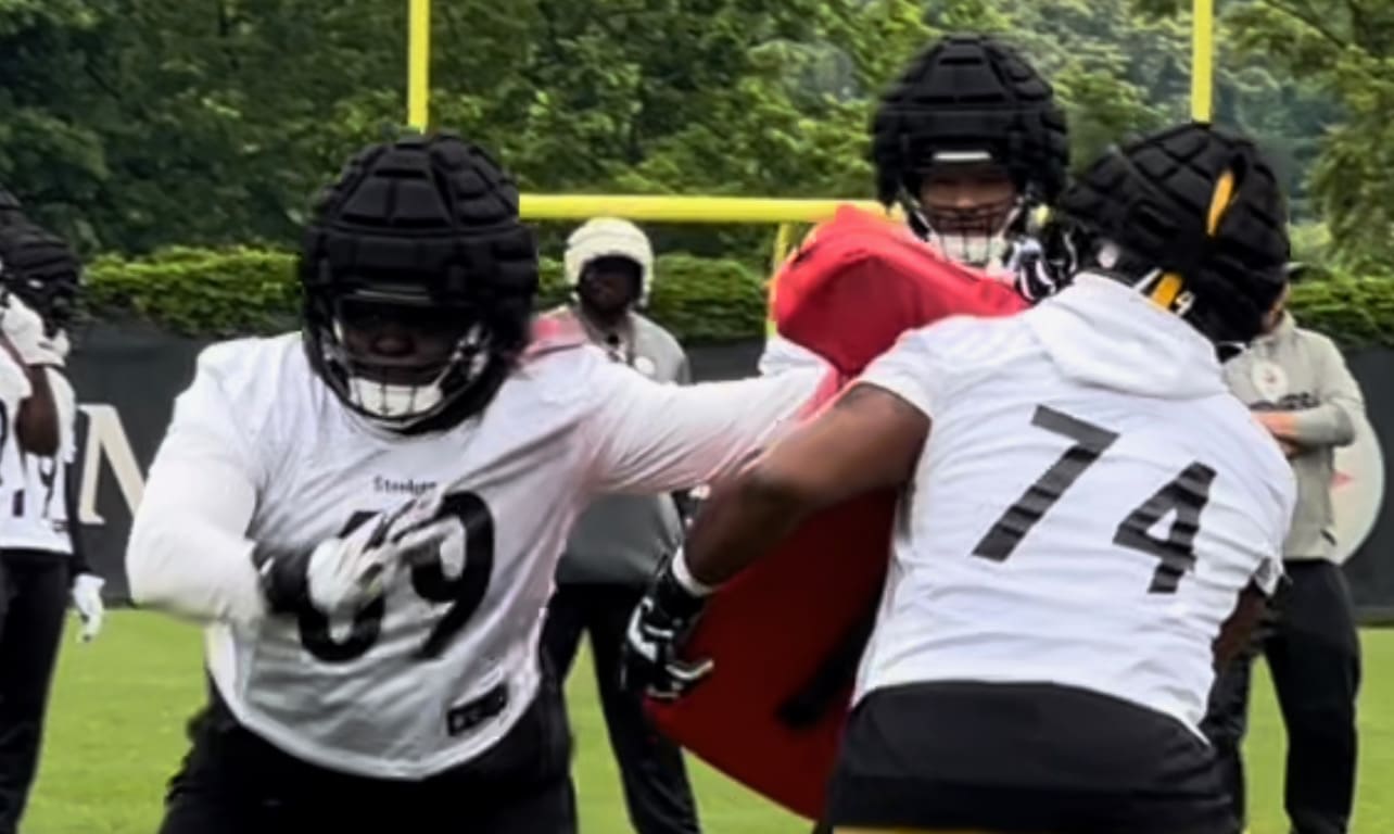 Steelers Wear Guardian Helmet Covers at Minicamp - Steelers Now