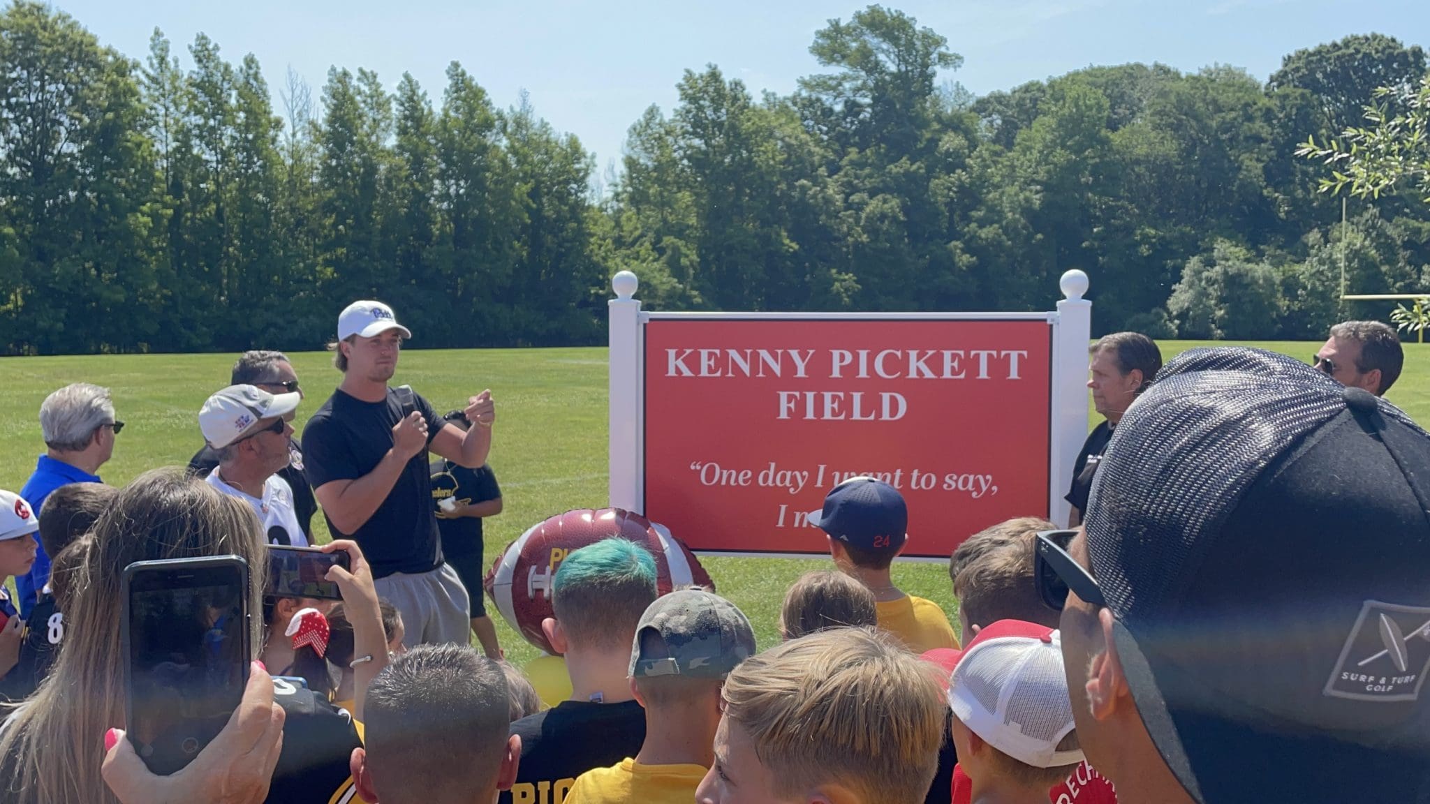 Kenny Pickett Honored: NJ Town Names Football Field for Steelers QB