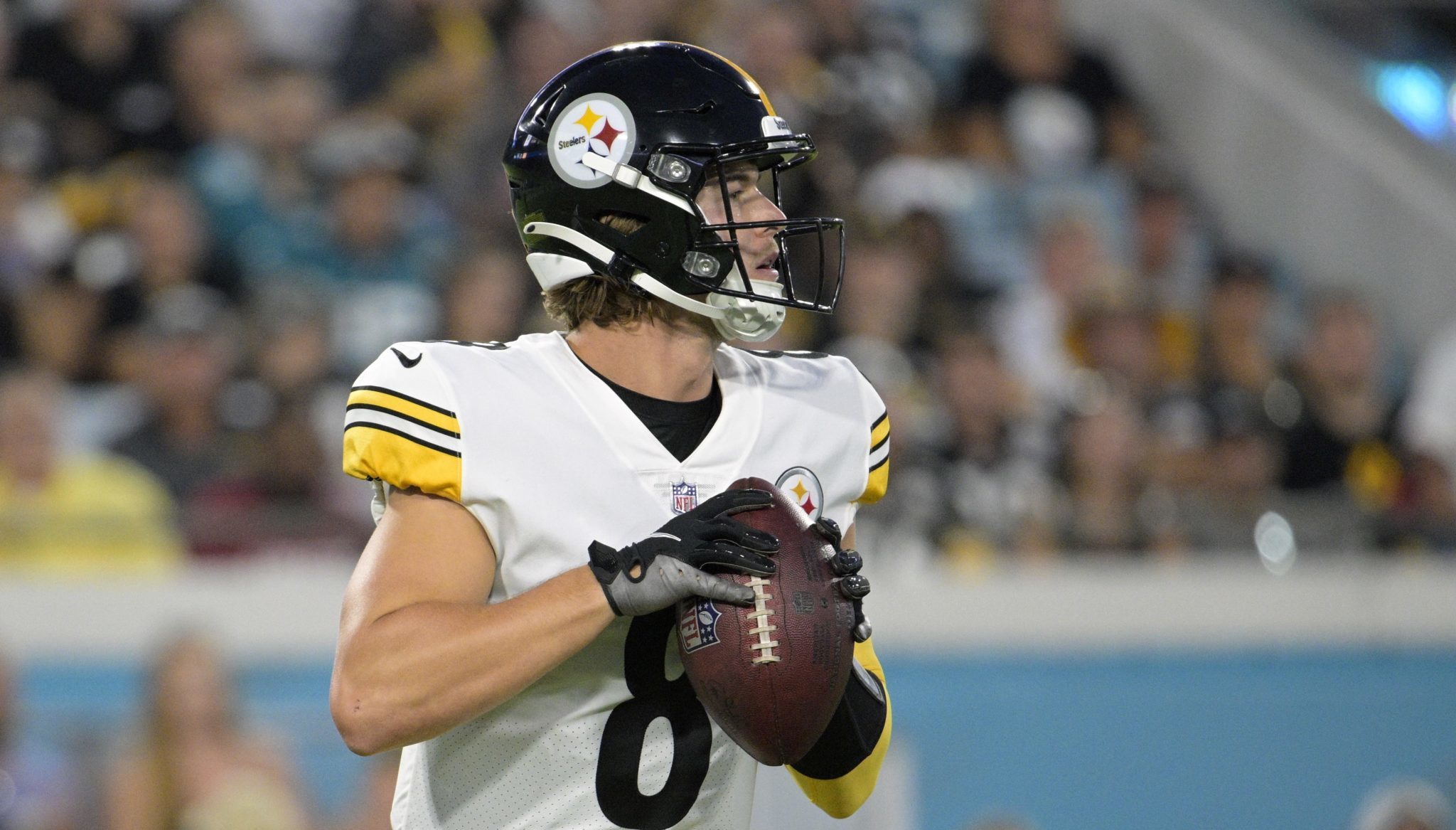 N.J.'s Kenny Pickett climbing Steelers' QB depth chart 