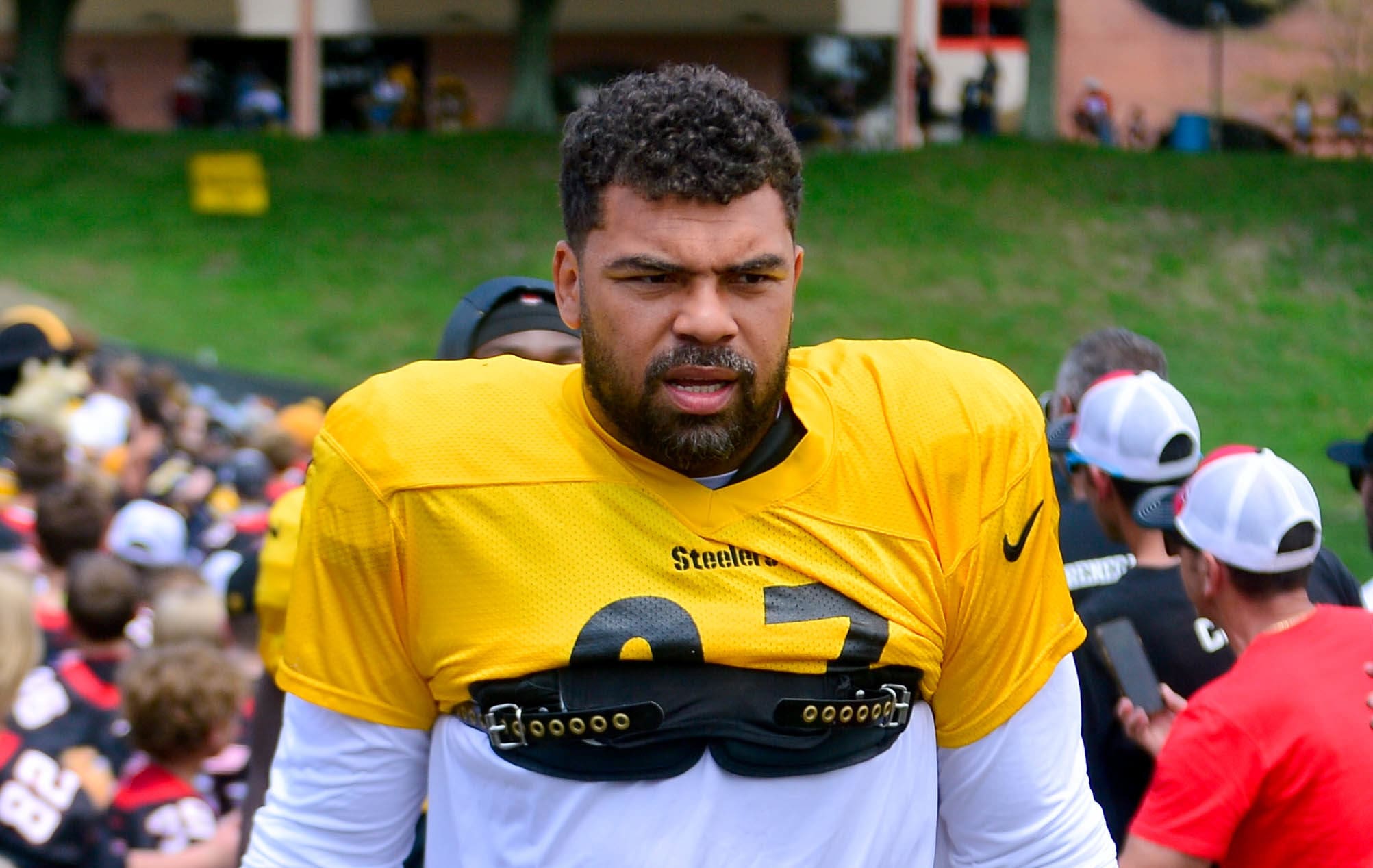 Cameron Heyward is not guaranteed to retire with the Steelers