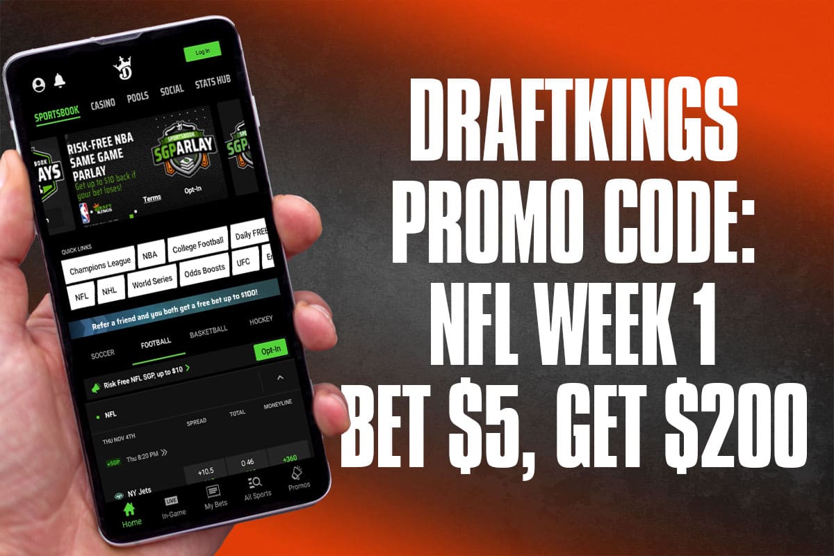 DraftKings Signup Promo: First-Time NFL Bettors Score Bet $5, Get $200  Offer - Pittsburgh Sports Now