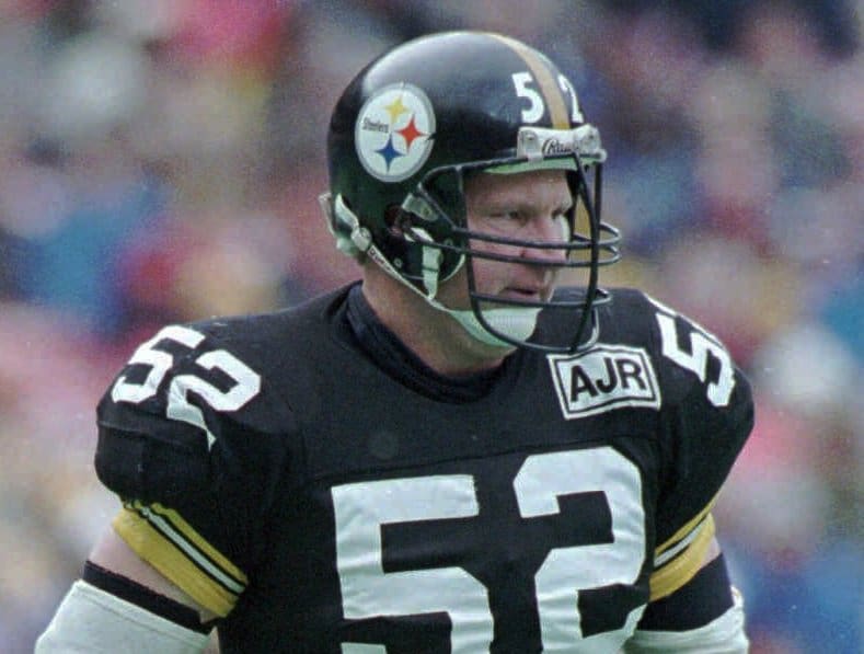 Former Steelers center Mike Webster.