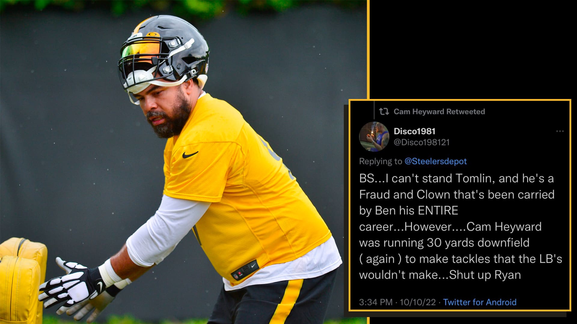 Steelers DT Cam Heyward gives fans another reason to love him