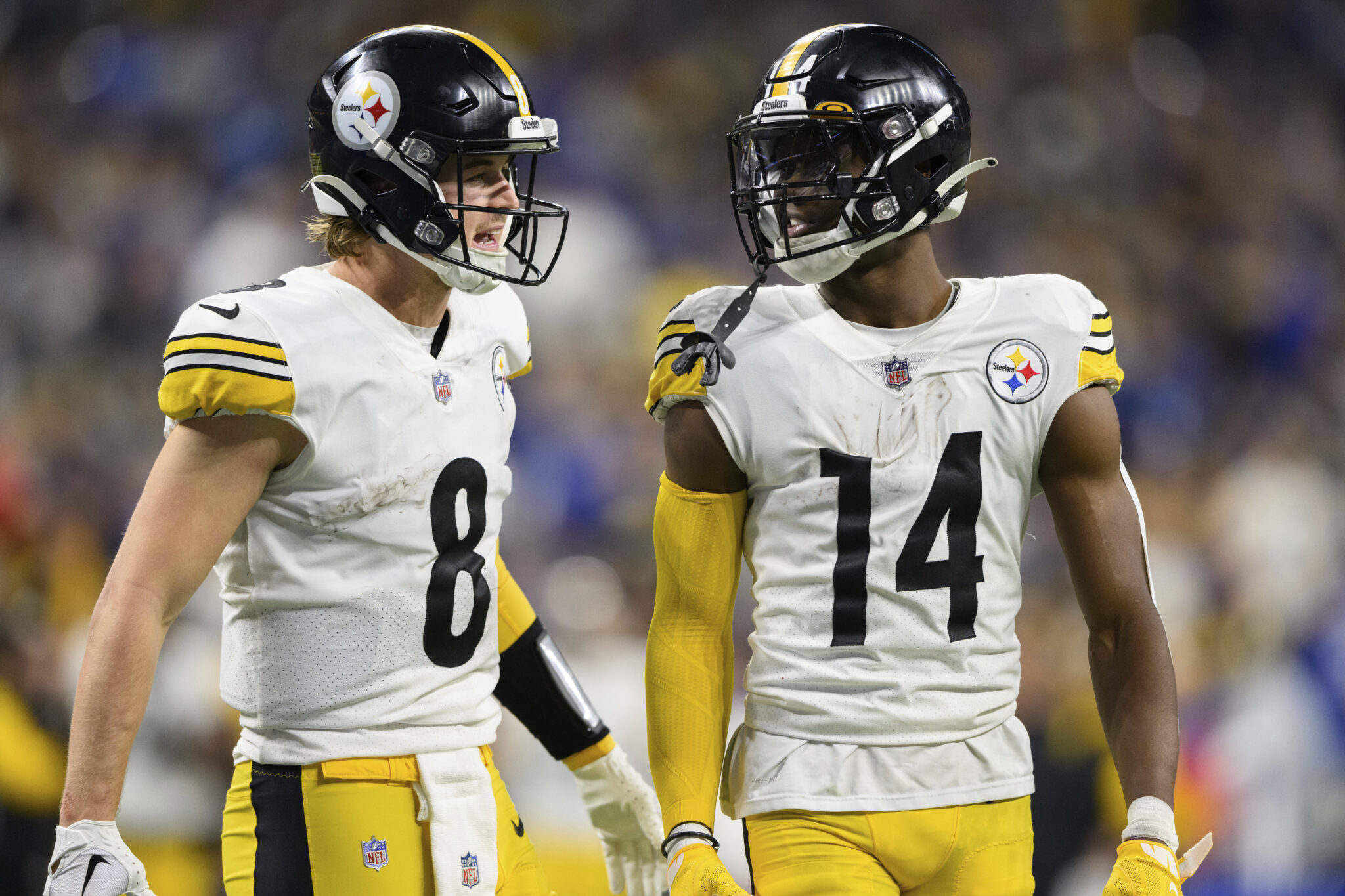 George Pickens throws massive shade at Kenny Pickett after Steelers blowout