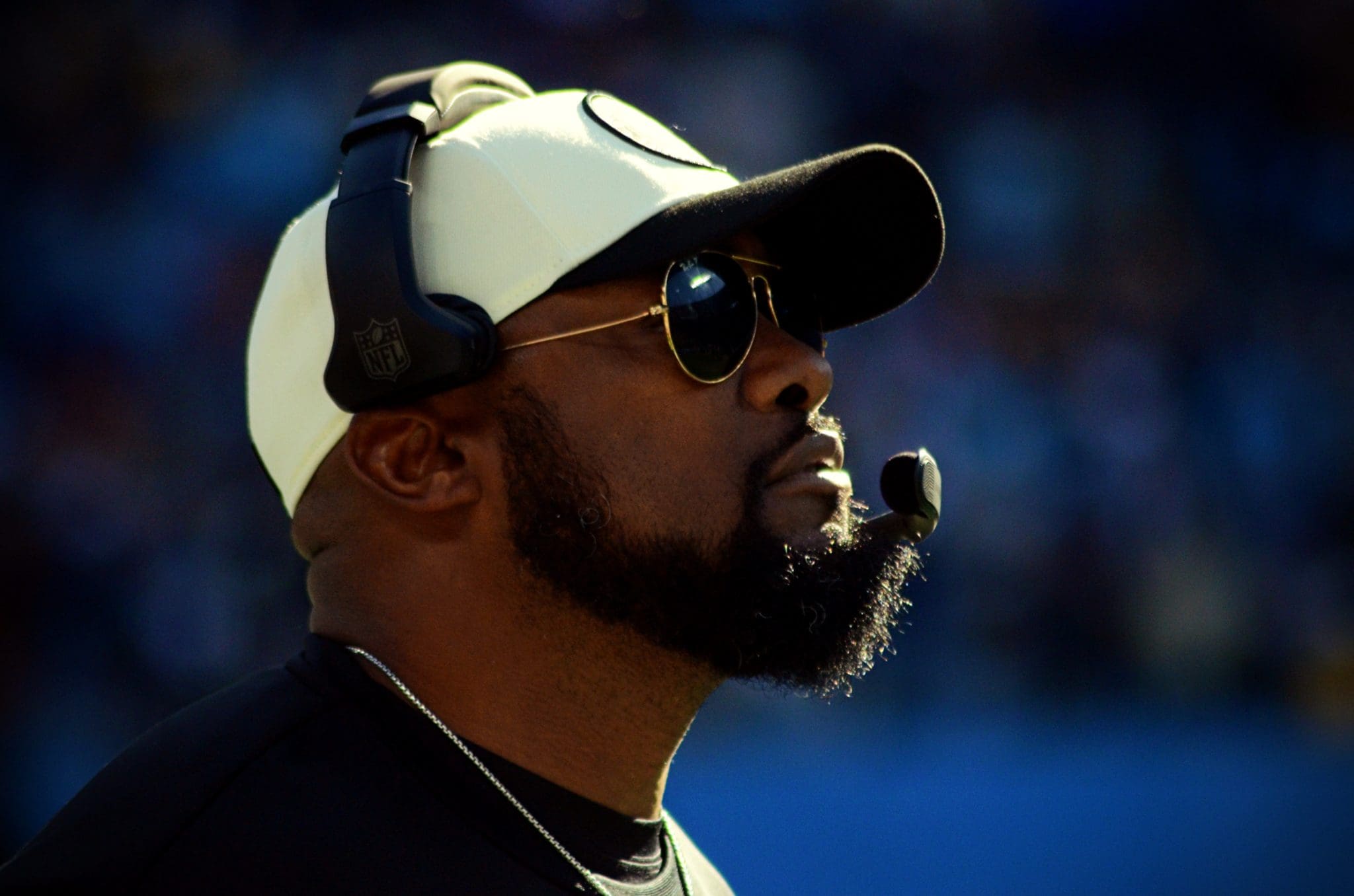 Coach Mike Tomlin gives his keys to winning the game against the