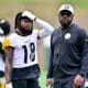 Pittsburgh Steelers WR Diontae Johnson HC Mike Tomlin
