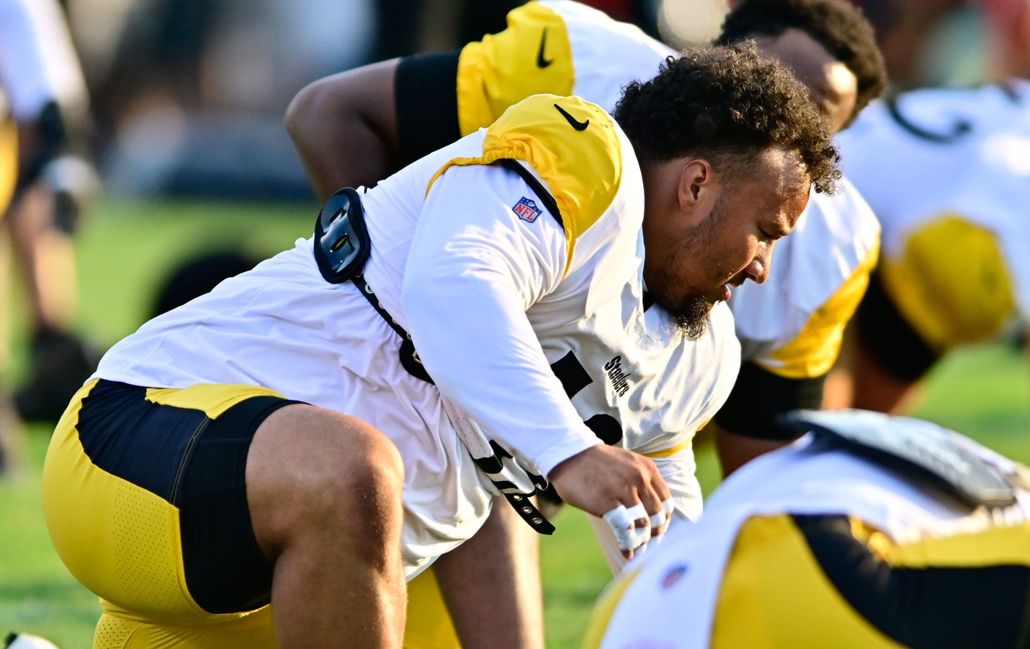 Steelers' Green, Big Ben practice, Steelers