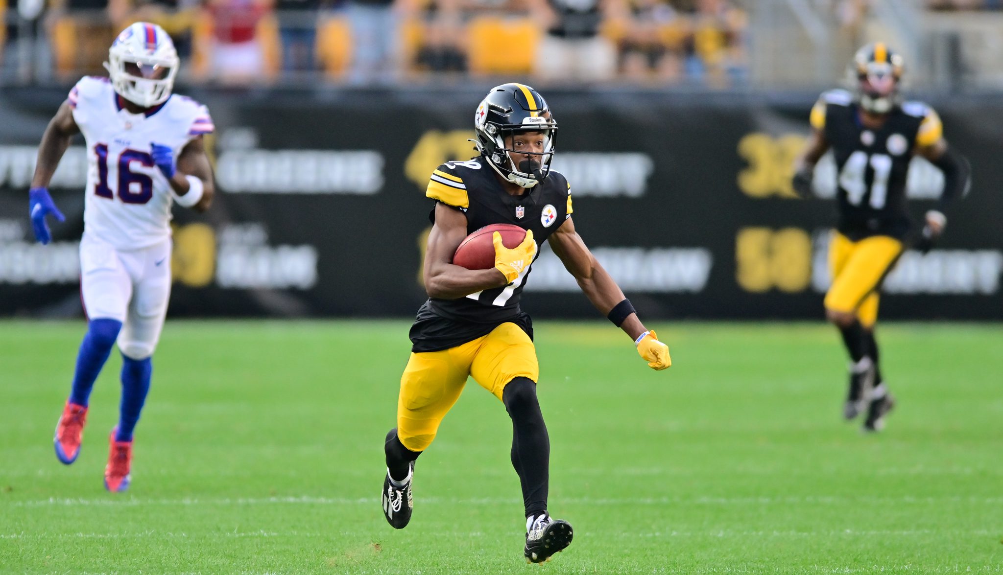 How fast is Calvin Austin? Steelers WR shows off speedy 40 time