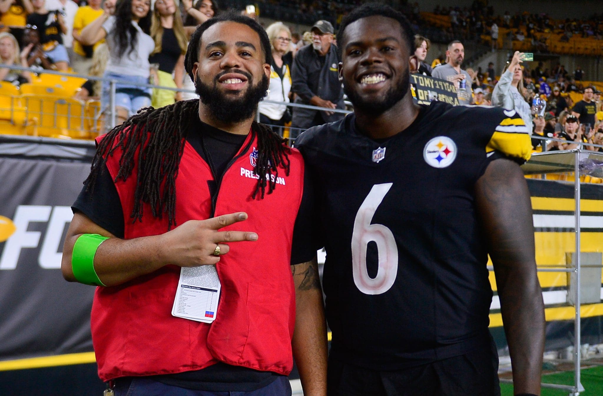 Pressley Harvin III delivers the punt of the year for the Steelers