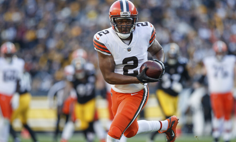 Browns' Amari Cooper aggravates groin injury, questionable for