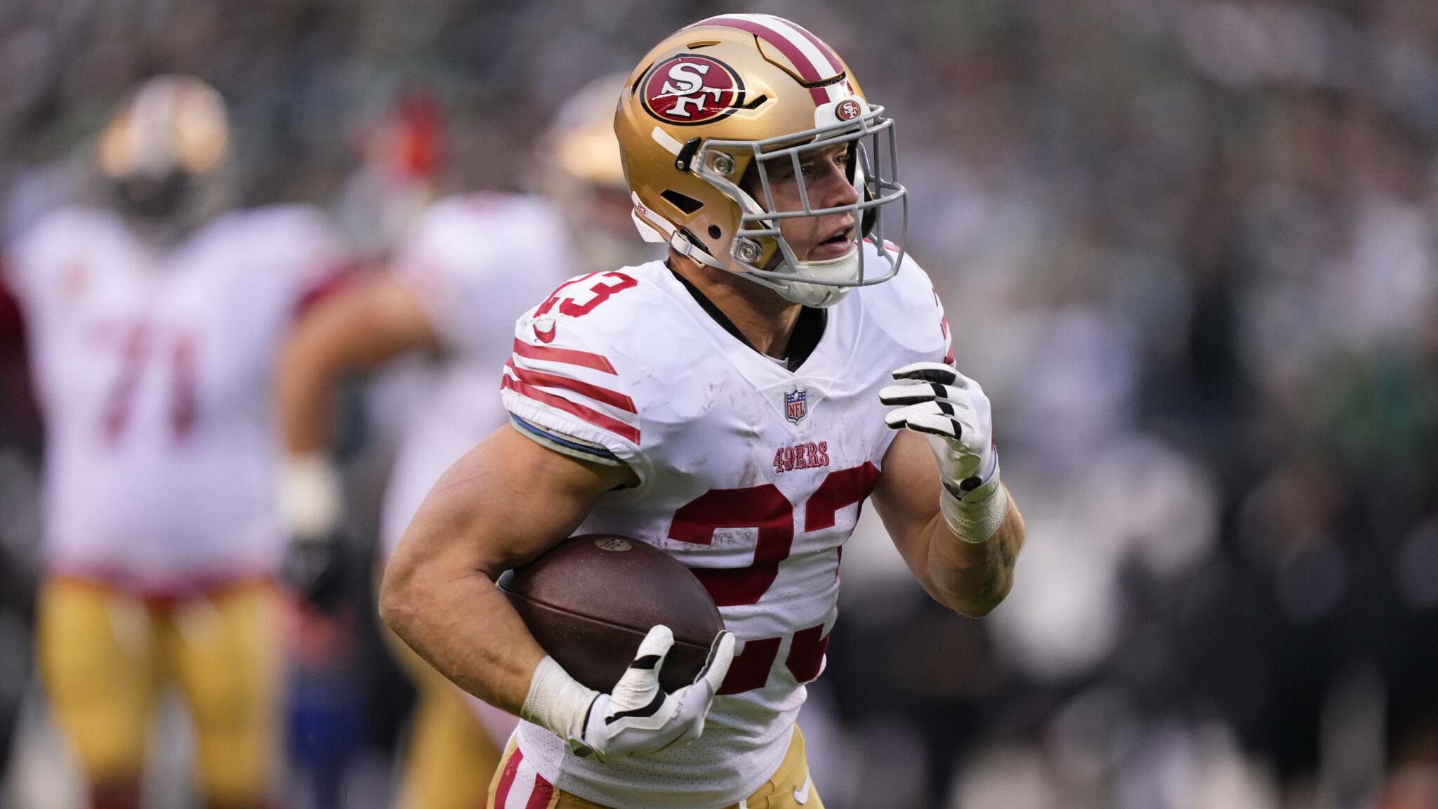 49ers practice: Christian McCaffrey debuts, Deebo Samuel sits