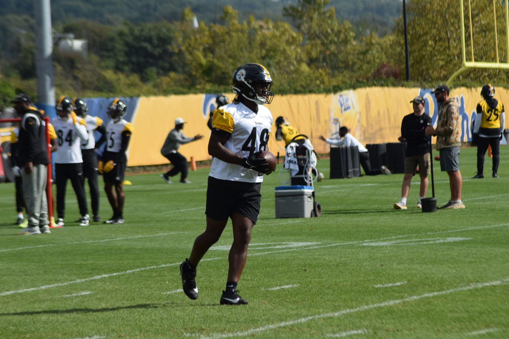 Steelers Sights and Sounds: First Look at RB Godwin Igwebuike