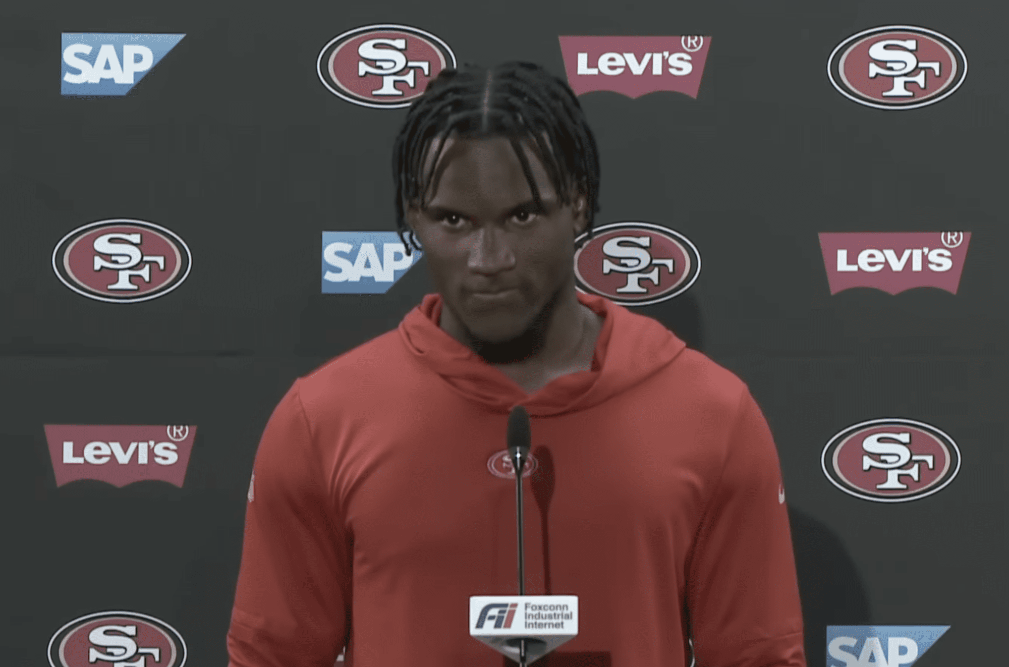 Charvarius Ward out of 49ers practice Thursday