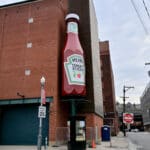 Heinz Field Ketchup Bottle